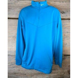 Nike Golf Tour Mens Performance Therma-Fit Quarter-Zip Large